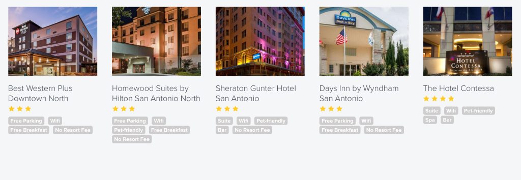 San Antonio,Tx 4 Hotels In San Antonio