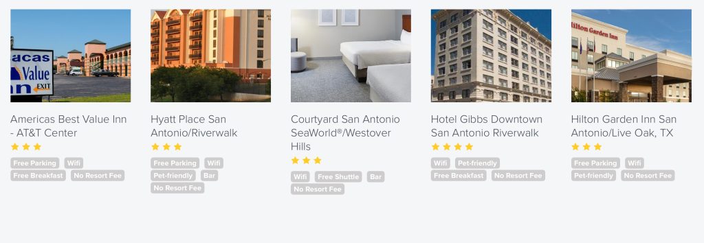 San Antonio,Tx 2 Hotels In San Antonio