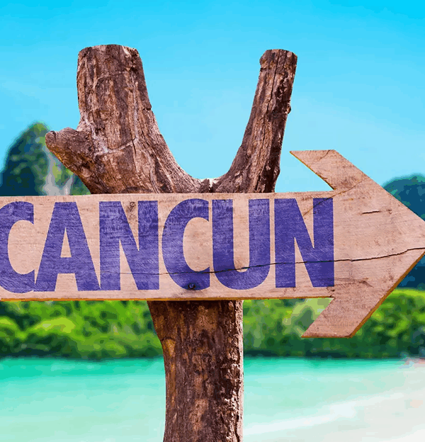 Cancun sign