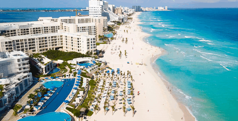 Cancun, Mexico 4 Hotels At Cancun