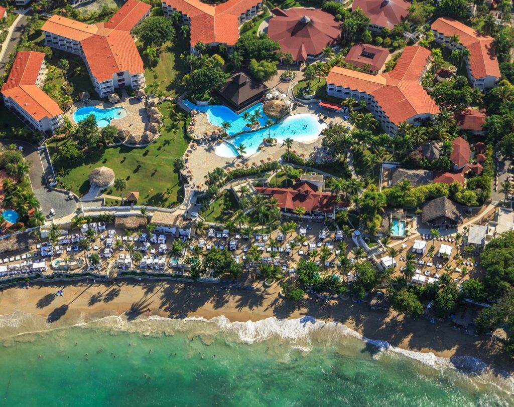 Aereal View of Lyfestyle Tropical Resort and Spa