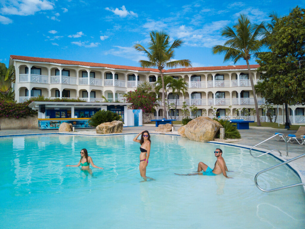 Aereal View of Lyfestyle Tropical Resort and Spa Private Pool
