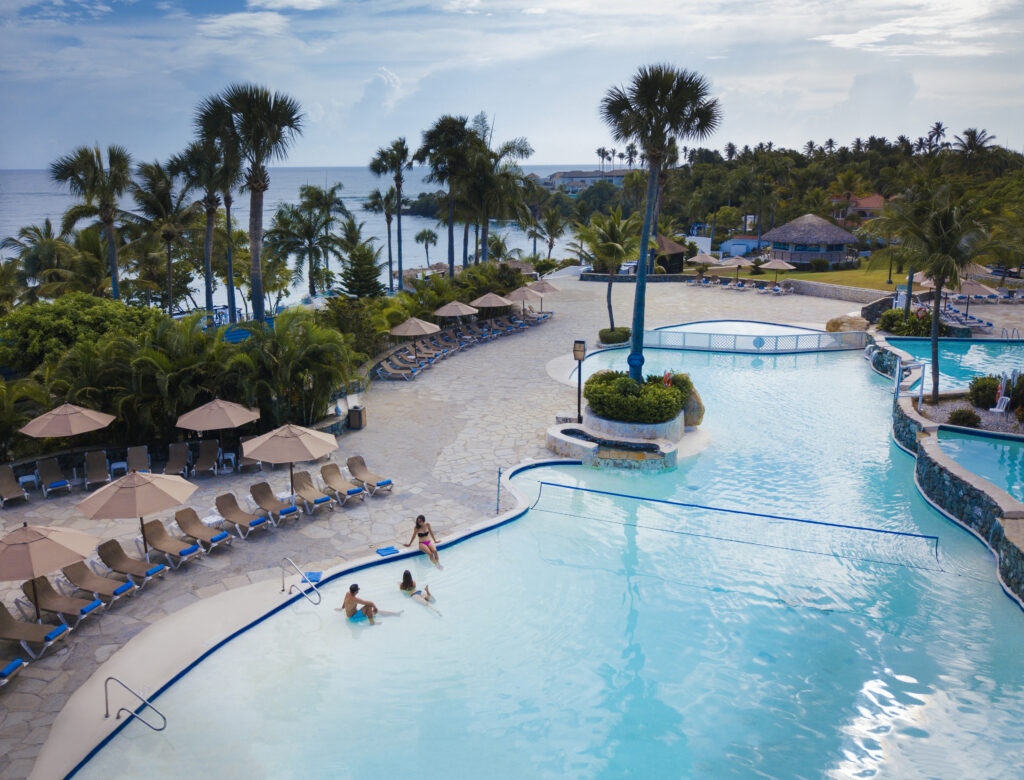 Aereal View of Lyfestyle Tropical Resort and Spa Private Pool
