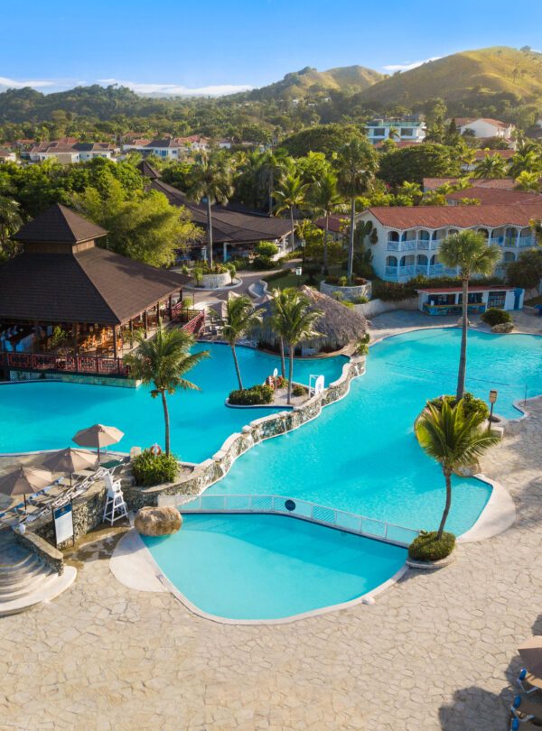 Aereal View of Lyfestyle Tropical Resort and Spa Private Pool