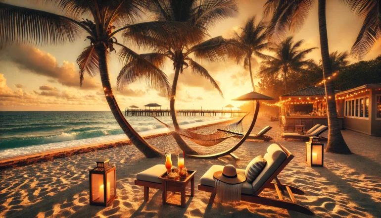 Beachside Relaxation In South Florida